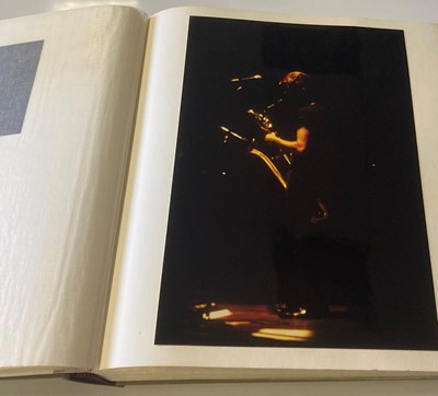 Lot 250 - TIN MACHINE - IT'S MY LIFE TOUR 1991 SCRAPBOOK INC FAN TAKEN PHOTOS