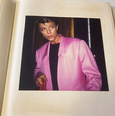 Lot 250 - TIN MACHINE - IT'S MY LIFE TOUR 1991 SCRAPBOOK INC FAN TAKEN PHOTOS
