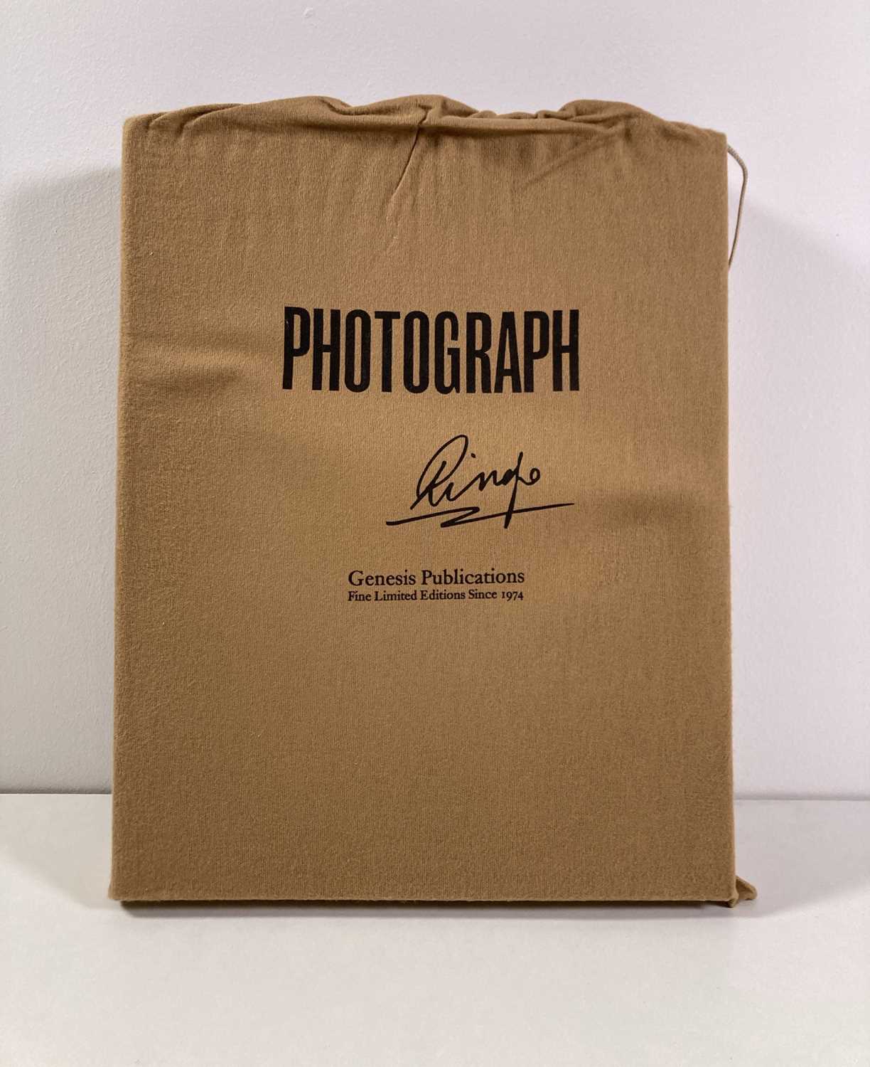 Lot 102 - THE BEATLES - GENESIS PUBLICATIONS - RINGO - PHOTOGRAPH DELUXE.
