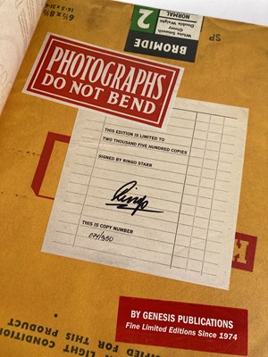 Lot 102 - THE BEATLES - GENESIS PUBLICATIONS - RINGO - PHOTOGRAPH DELUXE.