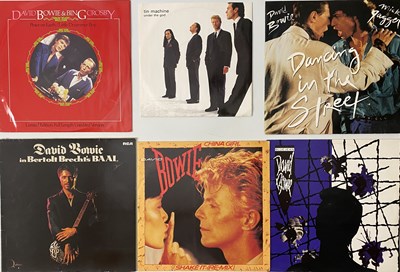 Lot 605 - DAVID BOWIE & RELATED- 12" COLLECTION