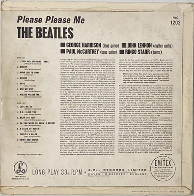Lot 17 - THE BEATLES - PLEASE PLEASE ME LP (ORIGINAL UK MONO 'BLACK AND GOLD' PRESSING - PMC 1202)