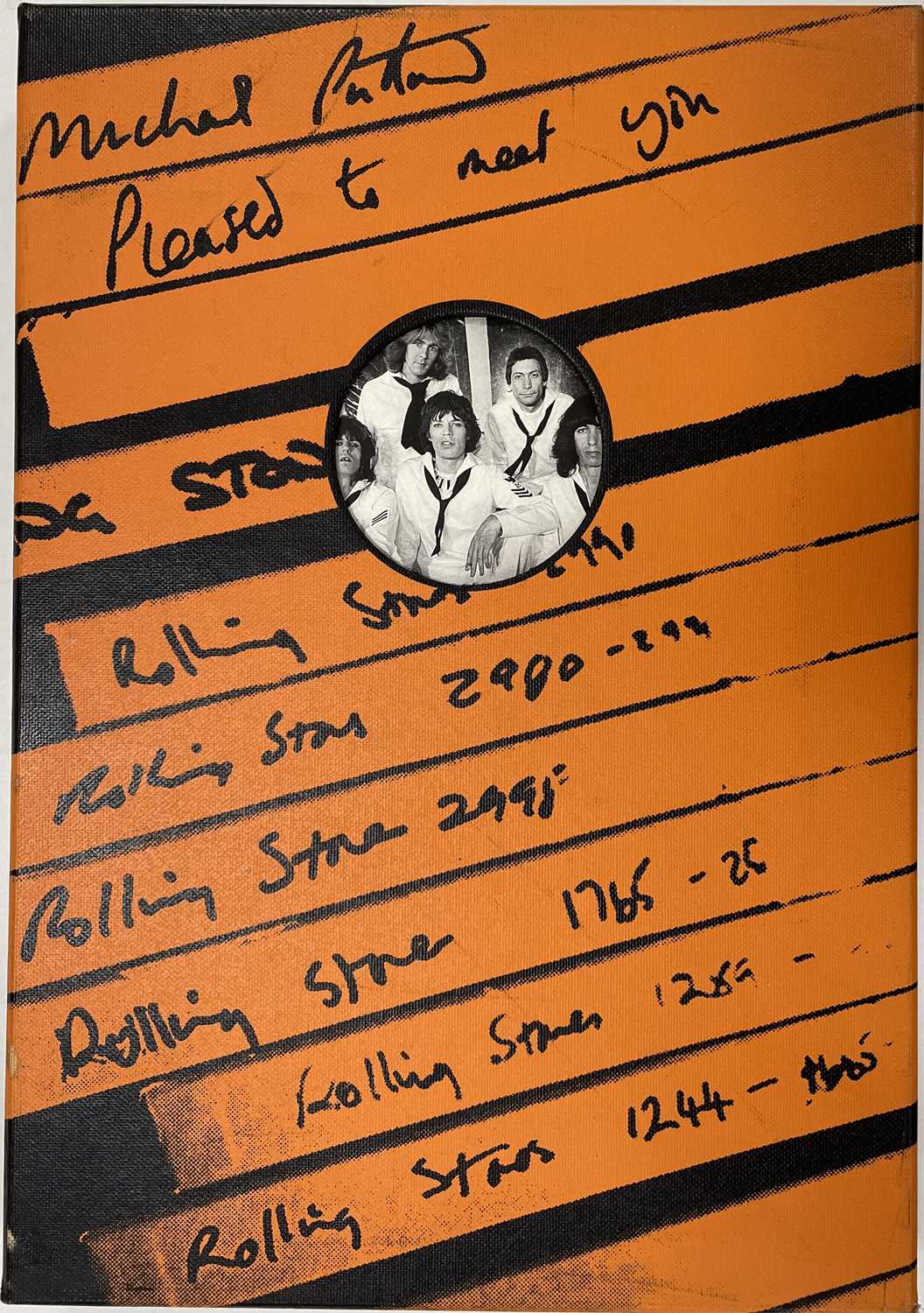 Lot 87 - THE ROLLING STONES - MICHAEL PUTLAND PLEASED TO MEET YOU - GENESIS PUBLICATIONS.