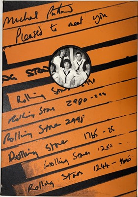 Lot 87 - THE ROLLING STONES - MICHAEL PUTLAND PLEASED TO MEET YOU - GENESIS PUBLICATIONS.