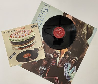 Lot 615 - THE ROLLING STONES - LET IT BLEED LP (ORIGINAL UK MONO COPY WITH POSTER - LK 5025)