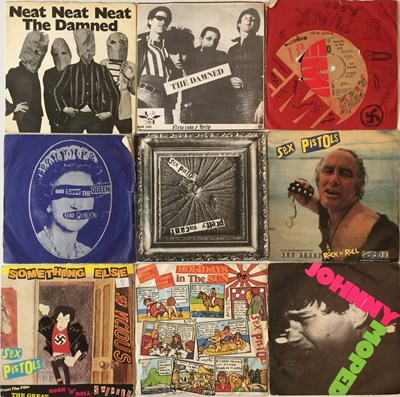 Lot 120 - The Damned/ Sex Pistols - 7" Rarities