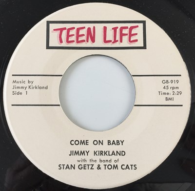 Lot 16 - JIMMY KIRKLAND - COME ON BABY/ I WONDER IF YOU WONDER 7" (US ROCKABILLY - TEEN LIFE GB-919)