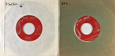 Lot 29 - TEAR DROP RECORDS - 7" RARITIES