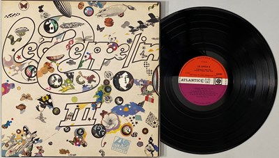 Lot 667 - LED ZEPPELIN - III LP (OG UK A5/ B5 - PLUM RED ATLANTIC - 2401002)