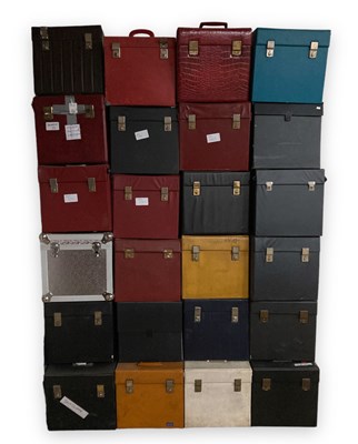 Lot 600F - 24 LP RECORD STORAGE BOXES