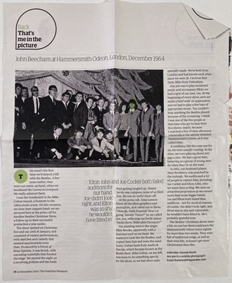 Lot 113 - THE BEATLES - CHRISTMAS SHOW PROGRAMME AND TICKET STUB.