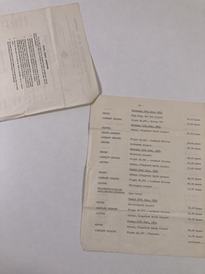Lot 158 - THE BEATLES - A 1964 AUSTRALIA TOUR ITINERARY.