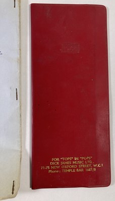 Lot 155 - THE BEATLES -  A1965 US TOUR ITINERARY AND DIARY.