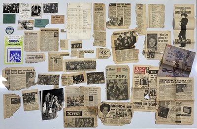 Lot 163 - 1960S EPHEMERA OWNED BY ALAN HOLMES OF SOUNDS INCORPORATED INC PHOTOS, TICKETS, PROGRAMMES.