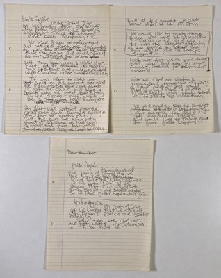 Lot 165 - SOUNDS INCORPORATED - EPHEMERA INC CORRESPONDENCE WITH BRIAN EPSTEIN.