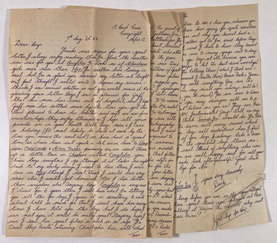 Lot 165 - SOUNDS INCORPORATED - EPHEMERA INC CORRESPONDENCE WITH BRIAN EPSTEIN.