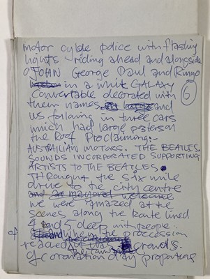 Lot 165 - SOUNDS INCORPORATED - EPHEMERA INC CORRESPONDENCE WITH BRIAN EPSTEIN.