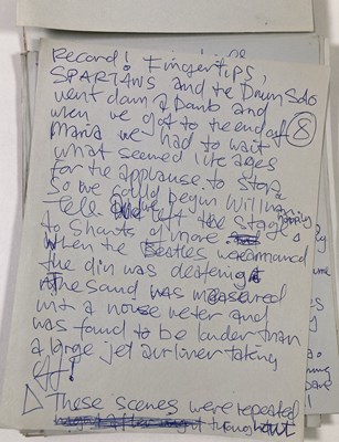 Lot 165 - SOUNDS INCORPORATED - EPHEMERA INC CORRESPONDENCE WITH BRIAN EPSTEIN.