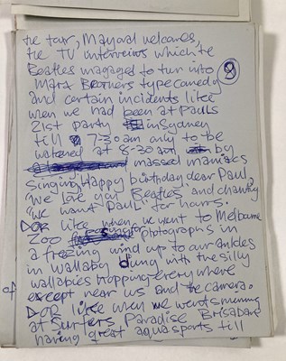 Lot 165 - SOUNDS INCORPORATED - EPHEMERA INC CORRESPONDENCE WITH BRIAN EPSTEIN.
