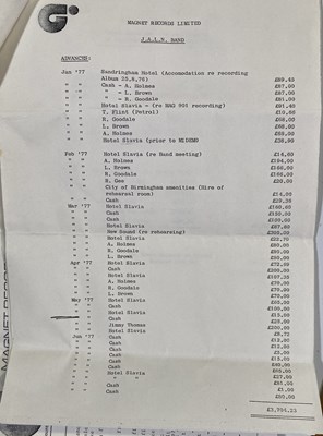 Lot 166 - SOUNDS INC RELATED - THE J.A.L.N. BAND.