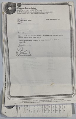 Lot 166 - SOUNDS INC RELATED - THE J.A.L.N. BAND.