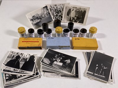 Lot 159 - THE BEATLES - PHOTOGRAPHS AND 296 NEGATIVES WITH COPYRIGHT - UNSEEN SHOTS C 1964/1965.