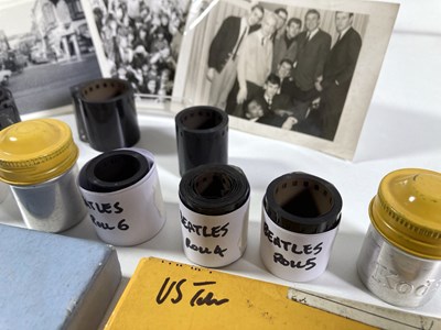 Lot 159 - THE BEATLES - PHOTOGRAPHS AND 296 NEGATIVES WITH COPYRIGHT - UNSEEN SHOTS C 1964/1965.