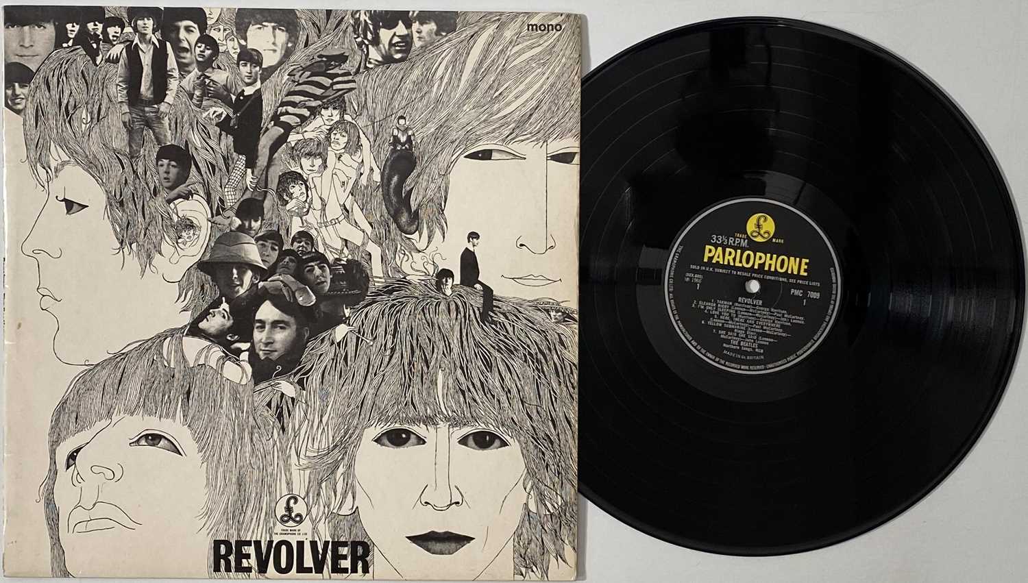 Lot 16 - THE BEATLES - REVOLVER LP (ORIGINAL UK MONO WITHDRAWN MIX)