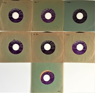 Lot 40 - BLUES - TRUMPET RECORDS -  7" PACK