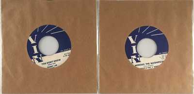 Lot 55 - VIN RECORDS X 2 - HARRY LEE & MORGUS & THE 3 GHOULS.