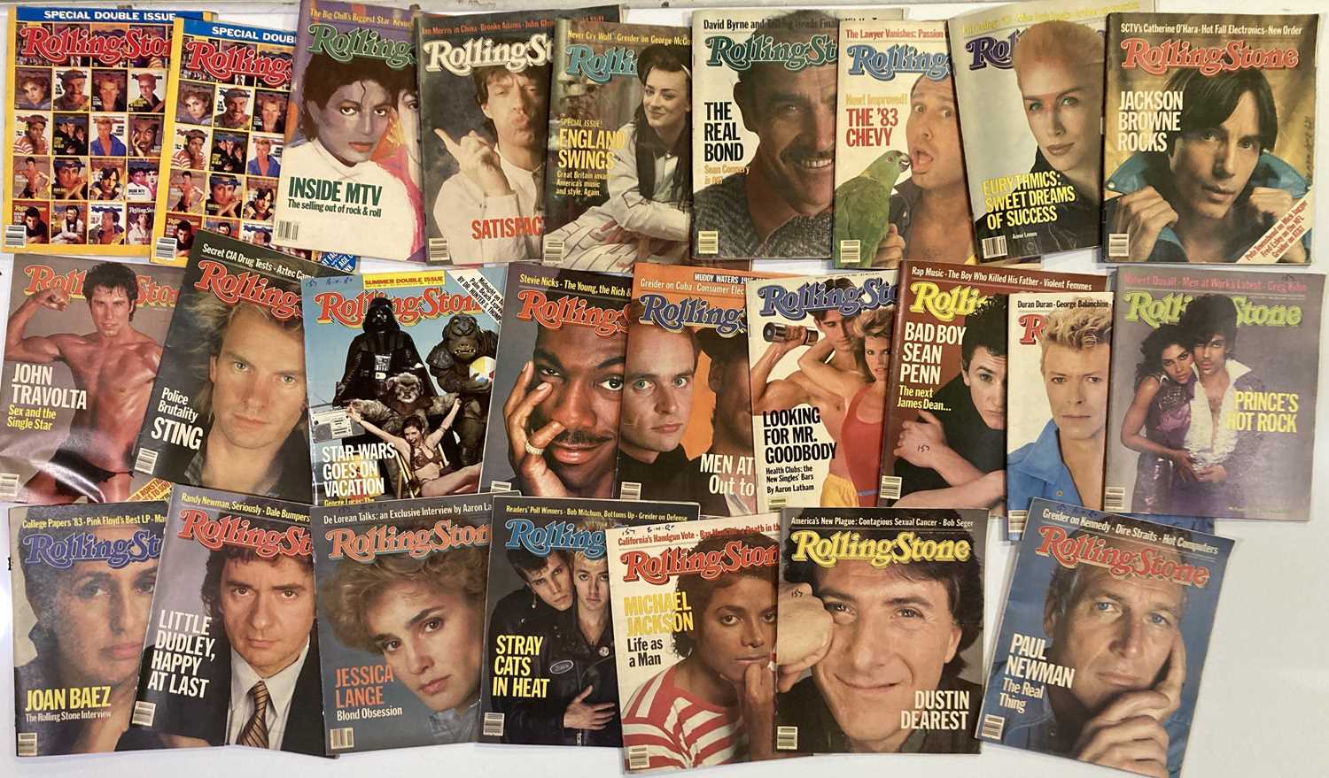 Lot 91 - ROLLING STONE MAGAZINE COLLECTION - 1978 - 1996.