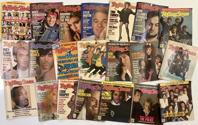 Lot 91 - ROLLING STONE MAGAZINE COLLECTION - 1978 - 1996.