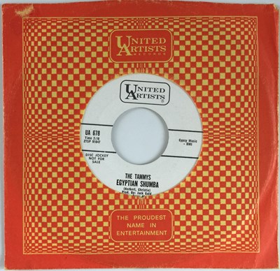Lot 75 - THE TAMMYS - EGYPTIAN SHUMBA (PROMO - UNITED ARTISTS UA678)