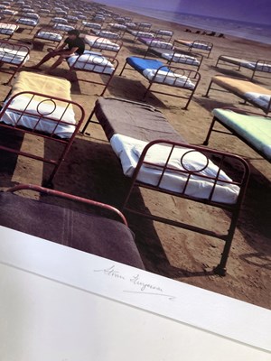 Lot 397 - PINK FLOYD / STORM THORGERSON A MOMENTARY LAPSE.. SIGNED FINE ART PRINT.