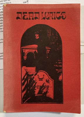 Lot 94 - GRATEFUL DEAD ZINES INC SPIRAL LIGHT.