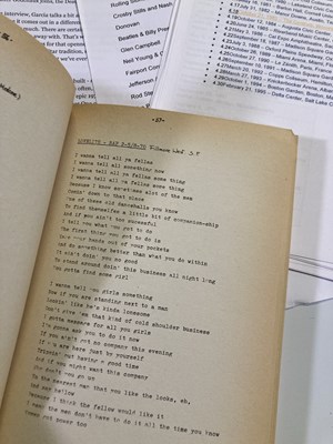 Lot 94 - GRATEFUL DEAD ZINES INC SPIRAL LIGHT.