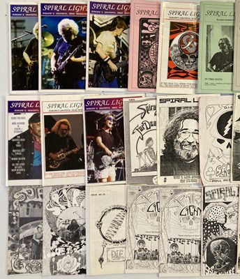 Lot 94 - GRATEFUL DEAD ZINES INC SPIRAL LIGHT.