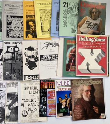 Lot 94 - GRATEFUL DEAD ZINES INC SPIRAL LIGHT.