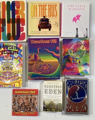 Lot 95 - COLLECTABLE BOOKS - PSYCHEDELIA / PINK FLOYD / GRATEFUL DEAD.