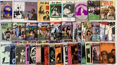 Lot 96 - PSYCH / FOLK / ROCK - EXTENSIVE ZINE AND MAGAZINE ARCHIVE.