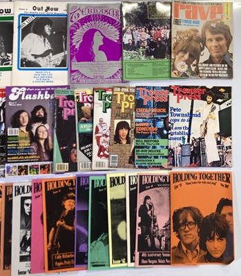 Lot 96 - PSYCH / FOLK / ROCK - EXTENSIVE ZINE AND MAGAZINE ARCHIVE.