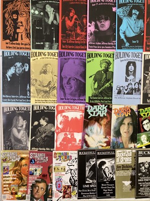 Lot 96 - PSYCH / FOLK / ROCK - EXTENSIVE ZINE AND MAGAZINE ARCHIVE.