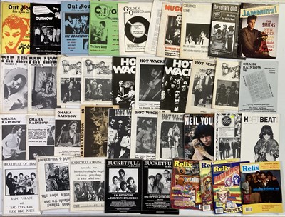 Lot 96 - PSYCH / FOLK / ROCK - EXTENSIVE ZINE AND MAGAZINE ARCHIVE.