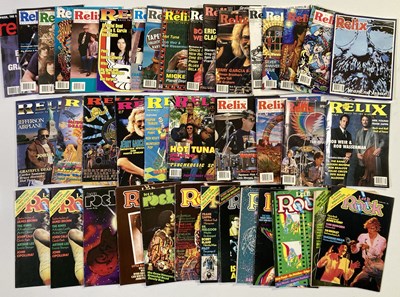 Lot 96 - PSYCH / FOLK / ROCK - EXTENSIVE ZINE AND MAGAZINE ARCHIVE.