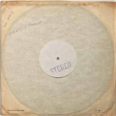 Lot 24 - FOREST - FOREST LP (ORIGINAL UK SIDE 1 TEST PRESSING - HARVEST SHVL 760)
