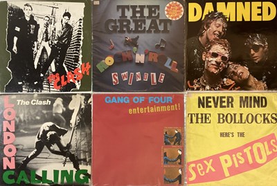 Lot 123 - Punk - LP Rarities (Inc Sex Pistols, The Damned etc)