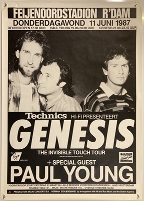 Lot 192 - 1980S CONCERT POSTERS  - NEIL YOUNG / GENESIS.