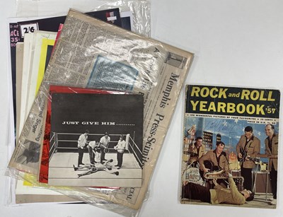 Lot 387 - ROCK N ROLL EPHEMERA INC BILL HALEY TWICE SIGNED BOOK.