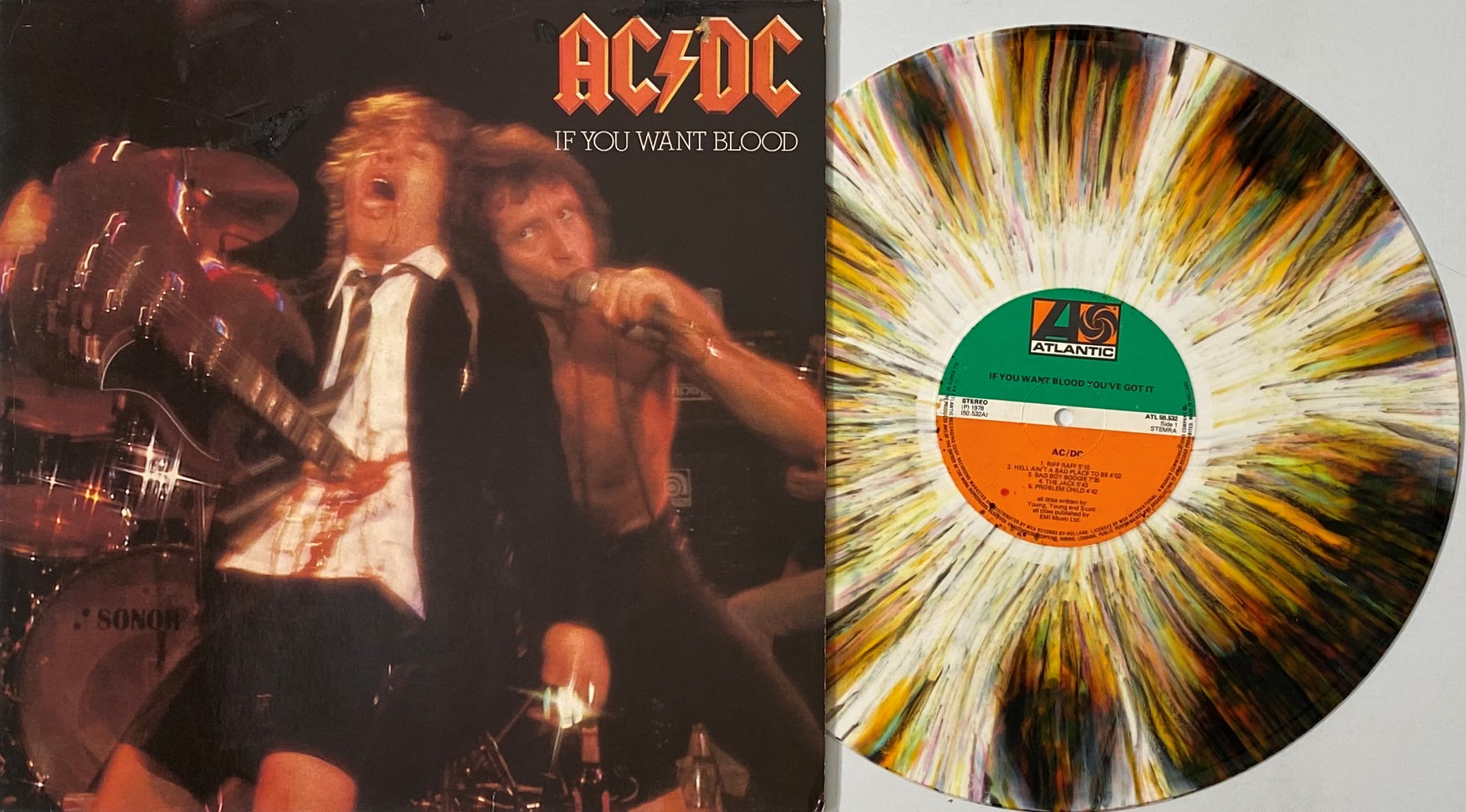Lot 38 - AC/DC - IF YOU WANT BLOOD YOU'VE GOT IT LP