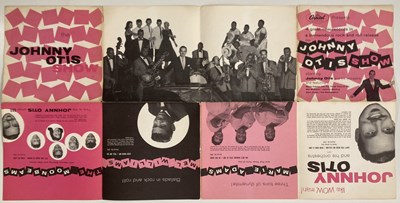 Lot 286 - JOHNNY OTIS SHOW - 4 x CAPITOL PROMO SET / SLEEVE / POSTER